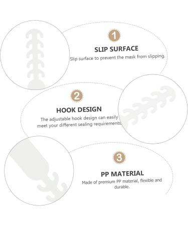 20-Pack Mask Clips & Holders | Mask Accessories for Comfortable Wear | International Shipping - Buy Online on GoSupps.com