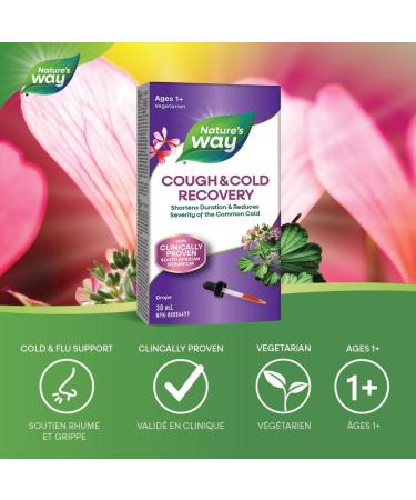 Nature's Way Cough & Cold Recovery Formally Umcka ColdCare - Clinically Proven Cold & Flu Relief for Kids Age 1+ and Adults Bronchitis Laryngitis and Pharyngitis Support - Vegetarian - 30ml Drops - Buy Online on GoSupps.com