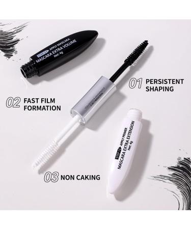 Mascara Deux En Un Double Embout Qui Augmente Le Et La Longueur Pour Des Cils l gants Et Magnifiques 1 Pi ce Par Paquet Deux Couleurs Disponibles - Buy Online on GoSupps.com