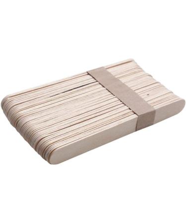 Wooden Wax Applicator Spatula Stick Hair Removal Disposable Stick 10 PCS - Buy Online on GoSupps.com