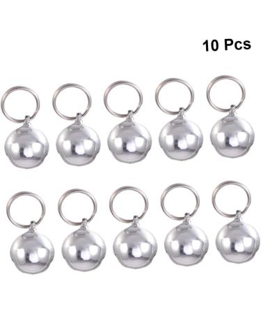 Angoily 10-Pack Cat Sound Bells - DIY Pet Accessories for Cats & Puppies | Perfect for Christmas & Handicrafts - Buy Online on GoSupps.com