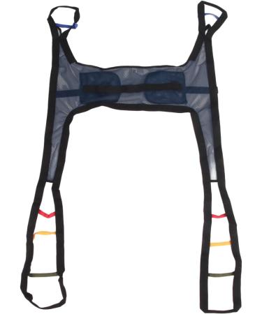 Potty Sling Patient Lift Sling Sufficient Support Soft Upper Torso Full Mobility 4 ColorCoded Straps to Change - Buy Online on GoSupps.com