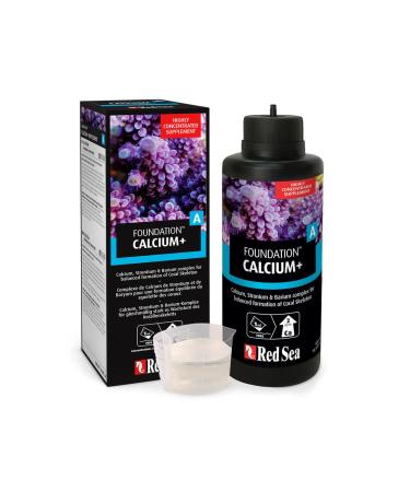 Red Sea Reef Foundation A (Ca/Sr) Supplement 1000ml - Calcium & Strontium Additive for Healthy Coral Growth in Marine & Reef Aquariums