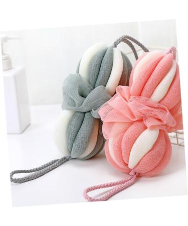 Beaupretty Quick Dry Sponge Bath Pouf mesh Puff Scrubber Bath Scrub loofah Bath loofahs Sponge Bath Shower Sponge loofah Sponge Bath mesh Bath Sponge Natural Sponge Back loofah Bath Shower - Buy Online on GoSupps.com