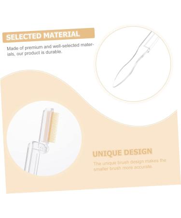 FRCOLOR Tools foldable eyebrow comb eyelash curler mini lash comb eyelash separator comb metal eyebrow comb eyelash tools Eyebrow Combs make up girl head stainless steel needle Comb - Buy Online on GoSupps.com