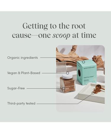 Apoth kary Mind Over Matter Cognitive Support Mushroom Powder Memory & Focus Stress Relief Herbal Supplement Sugar Free Vegan No Caffeine - Buy Online on GoSupps.com