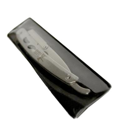 Men's Shaving Set - Professional Barber Straight Razor Astra Blades Synthetic Brush Arko Soap & Porcelain Mug | Silver Metal Gift Set for Grooming - Buy Online on GoSupps.com