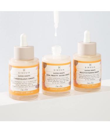 Sinesia Super Drops 1.7 oz - AHA Exfoliating & Brightening Serum for Skin & Scalp | Moisturizing Pore-Tightening Treatment - Buy Online on GoSupps.com