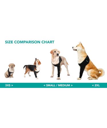 Suitical Recovery Sleeve for Dogs - Size M Black | Perfect Post-Surgery Solution - Shop Internationally! - Buy Online on GoSupps.com