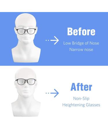 CHUYE Push-in Eyeglass Nose Pads Air Bag Nosepads Adhesive Eyeglass Nose Pads Anti-Slip Nose Pads Comfortable Air Chamber Nose Pads 3.5 mm/ 0.4 inch Thickness(12 Pairs) - Buy Online on GoSupps.com