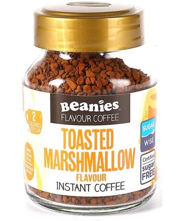 Beanies Flavoured Instant Coffee Jars: Toffee Nut Latte Toasted Marshmallow Toffee Apple (3 x 50g) - Buy Online on GoSupps.com