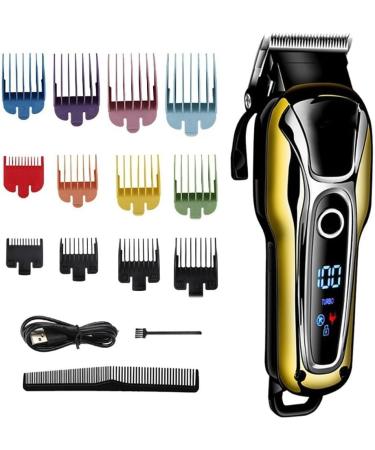 Pro Hair Clipper Professional Hair Clipper Rechargeable Electric Hair Clipper Men's Trimmer Professional Electric Hair Clipper One Color