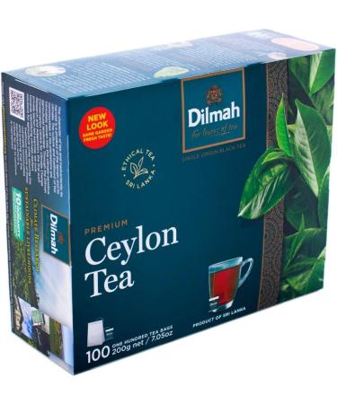 Dilmah Premium 100 Tea Bags x 2 Pack (Total 200 Bags) - Buy Online on GoSupps.com