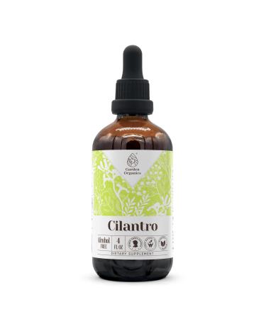 Cilantro Alcohol-Free Natural Tincture Extract Immune System Booster Liquid Drops Made from 100% Cilantro Dried Leaf (4 fl oz) 4 Fl Oz (Pack of 1)
