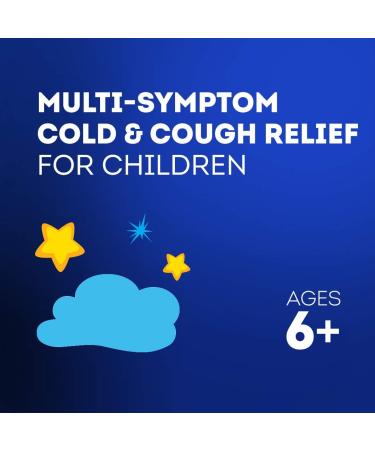 Vicks NyQuil Children's Nighttime Cold & Cough Berry - 8 fl oz (Pack of 1) | Multi-Symptom Relief for Sneezing, Runny Nose, & Cough - Buy Online on GoSupps.com