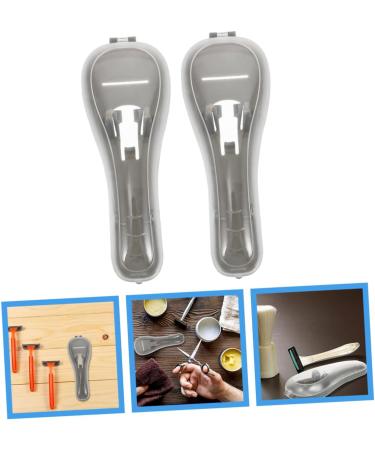 Frcolor Razor Storage Box Protective Cover Case for Safety Razors | 2-Pack - Buy Online on GoSupps.com