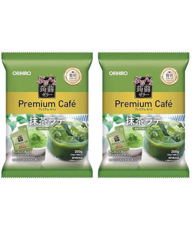 Orihiro Japanese Konjac Jelly Pouch Premium Cafe Matcha Latte Flavor 2 With MAIKO sticker Pio big bazar
