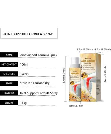 WJnflQN Muscle spray massage spray for joints deep care 100 ml for bones neck knee back sports regeneration muscle support - Buy Online on GoSupps.com