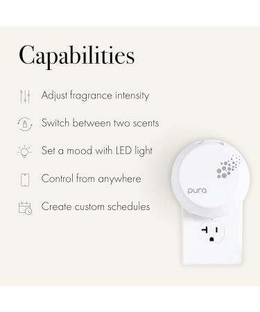 LAFCO New York Holiday Pura Smart Device Refill - Frosted Pine | Long-Lasting Fragrance Made in the USA - International Shipping Available - Buy Online on GoSupps.com
