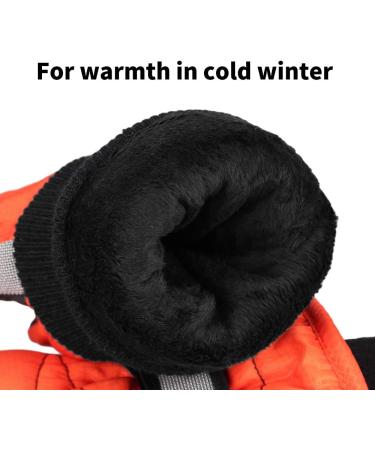 XTACER Kids Ski Snow Gloves - Pink Medium | Winter Warm Cold Weather Gloves for Boys Girls - Buy Online on GoSupps.com