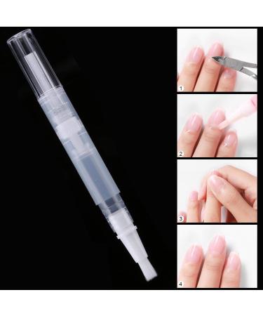 20 Pcs Refillable Nail Cuticle Oil Pens with Brush Tip - 3 ml Twist Pen for Lipgloss, Nail Polish, Eyelash Growth Liquid - Buy Online on GoSupps.com