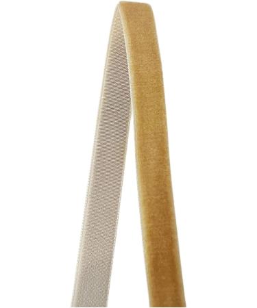 QIANF Vintage Khaki Velvet Ribbon - 3/8 Inch x 25Yd - 143-Khaki - Buy Online on GoSupps.com