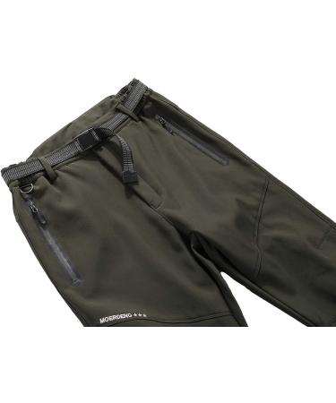 MOERDENG Men's Waterproof Soft Shell Snow Ski Pants - Small, Army Green - Buy Online on GoSupps.com
