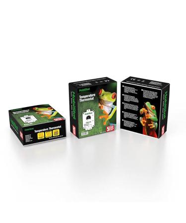 Habistat - Classic On/Off Temperature Thermostat - White - 600w - Accurate Dial - Easy To Use - Ideal For Controlling Heat Mats - Buy Online on GoSupps.com