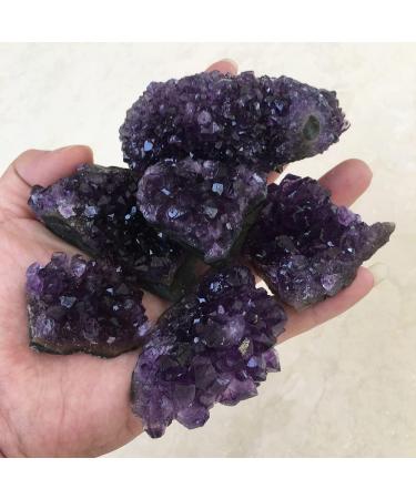1pc Natural Stone Uruguay Amethyst Quartz Crystal Cluster Specimen Home Furnishing Decoration Home Collections (Size : 70-100g) - Buy Online on GoSupps.com