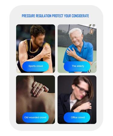 Shoulder Brace for Men Pain Relief & Support Sleeve for Torn Rotator Cuff Dislocation & Bursitis Left/Right Arm Stability Immobilizer (Black - Buy Online on GoSupps.com