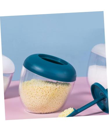 Zerodeko 2pcs Spice Jar with Spoon Glass Container Kitchen Gadgets Pepper Bowl Glass Empty Condiment Jar Terrarium Kitchen Seasoning Organizer Salt Container Sugar Bowl Monosodium Glutamate - Buy Online on GoSupps.com