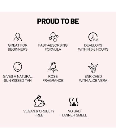 Best Self Tanning Lotion - Tanning Mousse with Tube Squeezer | Achieve a Natural Glow - Buy Online on GoSupps.com