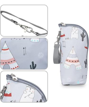 JeeGoWooss Insulated Bottle Bag - Waterproof & Wear Resistant Thermal Tote for Newborn Baby Feeding - Buy Online on GoSupps.com