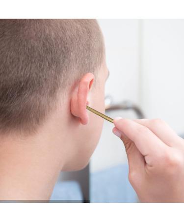 4pcs Mini Golden Powder Scoop Set for Earwax Removal and DIY Jewelry - Retro Micro Spoons - Buy Online on GoSupps.com