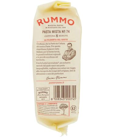  Italian Gourmet E.R. Rummo Pasta Mista N. 74 Durum Wheat Semolina Pasta 500 g + Box Italian Gourmet Polpa di Pomodoro 400 g - Buy Online on GoSupps.com