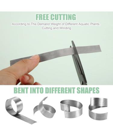 TOYMIS 25pcs Aquarium Plant Weights Anchors Bendable Plant Anchors Aquarium Plant Over Weight Anchor Metal Aquatic Plant Weights for Live Plants Reinforced Weights Prevents Floating - Buy Online on GoSupps.com