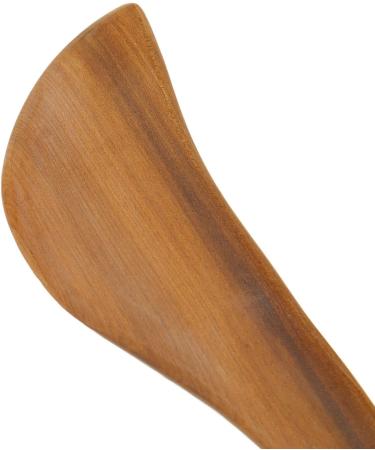Ergonomic Wooden S-Shape Charging Board | Portable Guasha Tool for Muscle Relaxation at Home | Fragrant Wood Design - Buy Online on GoSupps.com