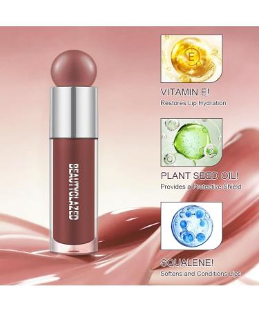  ALIIP Bouncy Lip Gloss Long Lasting Moisturizing Lip Oil Immediate Volume and Long Lasting for a Super Shiny Finish Vegan & Animal Free Product 7.5g #107 - Buy Online on GoSupps.com