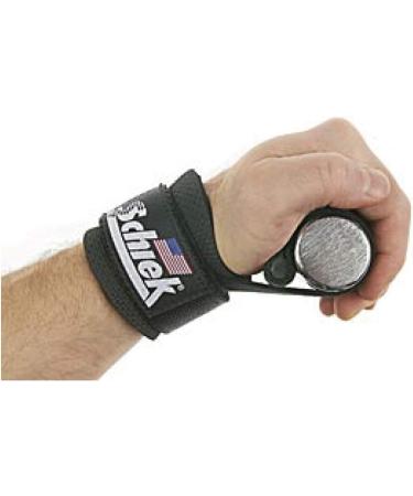Schiek Sports Model 1000-DLS Deluxe Dowel Lifting Straps in Black - Secure Your Grip for Enhanced Performance - Buy Online on GoSupps.com