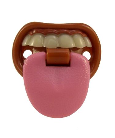 Baby with Attitude Tongue Pacifier  Billy Bob Teeth Pacifier