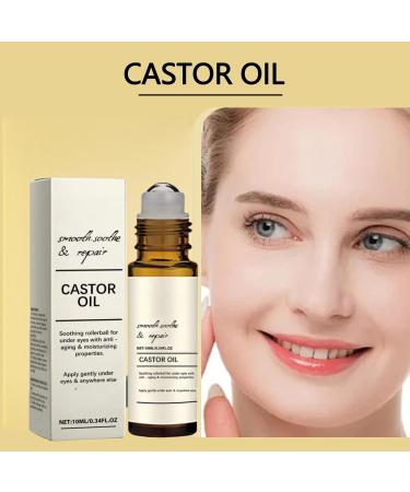 BRVLY Liftora Castor Oil with Essential Vitamin E Eye Roller Oil for Eyelash and Eyebrow Growth AntiWrinkle Serum 6 - Buy Online on GoSupps.com