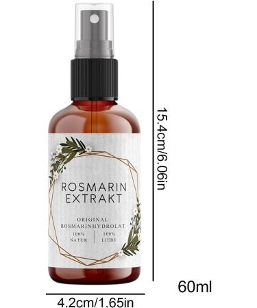 Rosemary Oil For Hair 60ml Rosemary Hair Oil Hair Strengthning Rosemary Oil For Hair Growth Nourishing Hairs Rosmarin Oil Hair Growth Deep Conditioning Repairing Hair Care Product - Buy Online on GoSupps.com