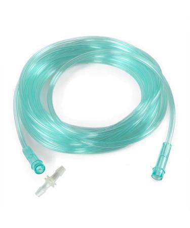 16.4 Feet Oxygen Tubing with Connector - Kink Resistant Oxygen Supply Tubing - Premium Clear Crush Resistant Oxygen Tubes