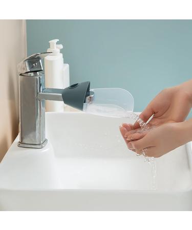 4-Piece Faucet Extension Set for Kids | Watercoat Tap Extensions in Light Blue Dark Blue Light Pink & Cream | Sink Protection & Easy Hand Washing - Buy Online on GoSupps.com