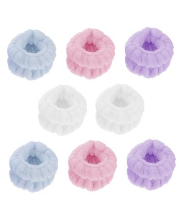 Ipetboom 4paires Bracelets M nagers Bracelets Spa Pratiques Accessoires Confortables pour Lavage Visage