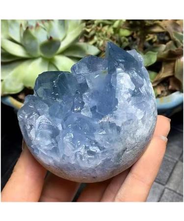 Crystal Madagascar Natural Celestite Crystal Cluster Sky Blue Irregular Gem Stone Specimen Home Decor Quartz Draw yuebang Stone Mineral Specimen (Color : Blue Size : 900-1000g) 900-1000g Blue - Buy Online on GoSupps.com