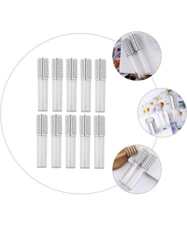 Happyyami Lot de 10 Tubes Gloss L vres 5 Ml Ronds Transparents en Verre pour Maquillage L vres DIY Voyage - Buy Online on GoSupps.com