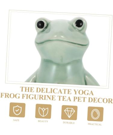 Zerodeko Frog Yoga Ornaments Heart Decorations Hanging Zen Decor Frog Statue Outdoor Decorations Home Decoration Miniture Decoration Yoga Decor Office Tea Pet Desktop Ceramics - Buy Online on GoSupps.com