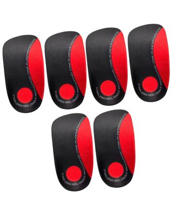 GLEAVI 3 Pairs Arch Corrective Insoles Shoe Inserts Foot Care Insoles Shoe Cushions Eva Insoles Sports Insoles Shoe Pads Arch Correction Insoles Men and Women Fascia Sole of Foot