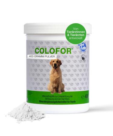 Nutrilabs Colofor powder for dogs 400 g - former Estifor powder i diarrhea tablets dog with bentonite l -glutamine prebiotics etc. - dog diarrhea - nutritional supplement dog